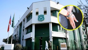 Turba ataca a comisaría de Huechuraba: El recinto resultó con daños y una mujer fue detenida