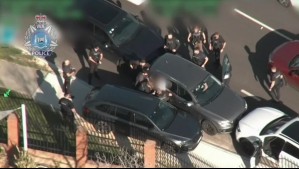 Intensa persecución de una hora acabó con la detención de un conductor en Australia: Revisa el momento