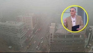 'Mañana va a estar cerradísimo': Meteorólogo de Megatiempo advierte que niebla se intensificará el domingo en gran parte del país