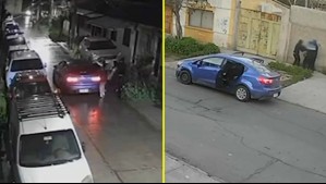 'Nos sentimos vulnerables': Temor por banda delictual que utiliza auto azul para realizar 'abordazos' a mujeres en Quinta Normal