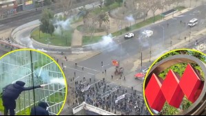 Romería al Cementerio General: Se producen incidentes en distintos puntos de la marcha y Metro cierra tres estaciones