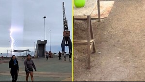 Lluvias, truenos y fuertes vientos: Videos muestran fenómenos meteorológicos que se están registrando en Antofagasta y Calama
