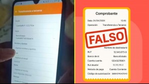 Comprobantes de transferencias falsos: Esto es lo que debes hacer para no caer en la nueva modalidad de estafa usada en Chile