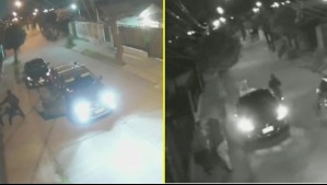 Tour delictual en Conchalí: Banda perpetró violenta encerrona con auto robado horas antes en la misma comuna