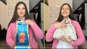 Ignacia Antonia muestra lujosos regalos que recibió y responde a comentario de seguidor: 'Lo importante no son los precios'