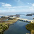 Fue durante la jornada de este martes que se dio inicio a la marcha blanca del que es el puente más largo de Chile que permitirá conectar dos comunas en la zona centro-sur del país.