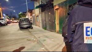 Hombre fue baleado mientras estacionaba su motocicleta en Estación Central