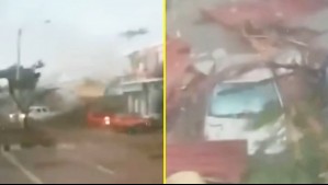 Videos muestran devastador paso del tifón 'Tapah' en China