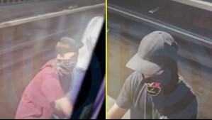 Detuvieron el tren: Video muestra a jóvenes rayando un vagón del Metro de Santiago con grafitis