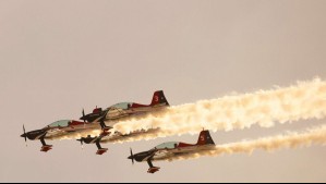 Aeronaves de la FACH harán sobrevuelos en la previa de la Gran Parada Militar: ¿Por cuáles comunas pasarán?