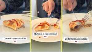 ¿Cómo se come la empanada de pino?: Chileno se hace viral tras hacerlo con cubiertos