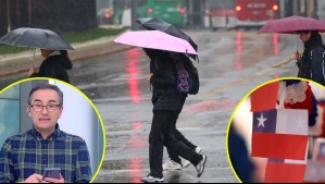 ¿Dónde lloverá en Fiestas Patrias? Alejandro Sepúlveda adelanta pronóstico con chubascos para la RM