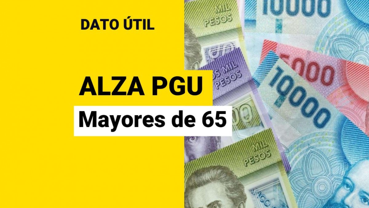 PGU: ¿Cuándo subirá a $250 mil para los pensionados mayores de 65 años?