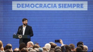 Boric encabeza acto por 52 años del golpe de Estado: 'Los detenidos desaparecidos no son solo tristeza, sino también esperanza'