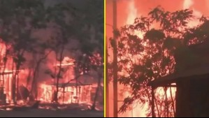 EEUU: Gran incendio forestal consumió cientos de casas y edificios en el estado de California