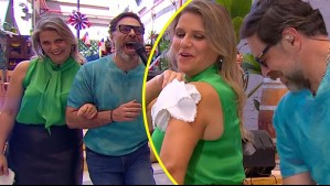 ¡Fiestas Patrias en Mega! Así fue el pie de cueca de Neme y la 'Gringa' Marianne Schmidt en 'Mucho Gusto'