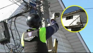 Retiran 'narco-cámaras' en La Pintana: Eran usadas por bandas delictuales para controlar el territorio de la venta de drogas