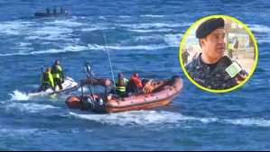 'No se suspenden': Armada descarta paralizar trabajos de búsqueda de menor desaparecido en Valparaíso por marejadas