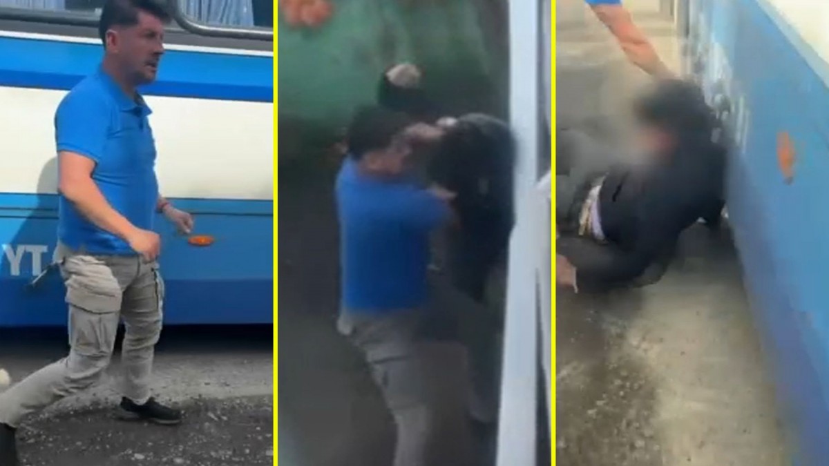 Video capta cobarde agresión de chofer de micro a estudiante de Temuco: Al menor le falló su pase escolar electrónico