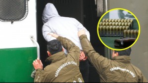 Un detenido y la incautación de droga y más de 300 municiones deja operativo en Conchalí