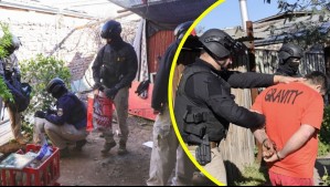 Allanan 21 casas y encuentran droga enterrada: Cae banda narco que se preparaba para traficar en Fiestas Patrias en Peñaflor