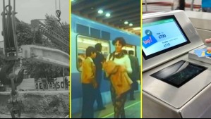 Viaje por los 50 años del Metro de Santiago: Los hitos que han marcado la historia del tren subterráneo capitalino