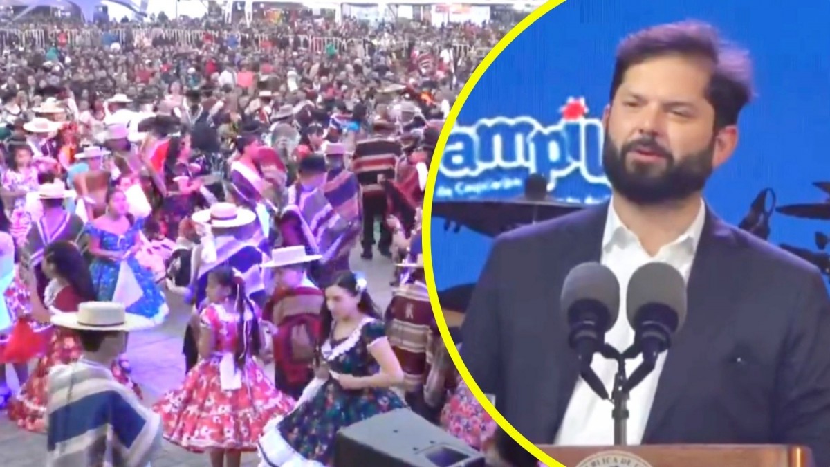 Boric inaugura la Fiesta de la Pampilla en Coquimbo: 