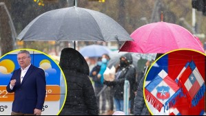 'Adentro los asados': ¿Cuánta lluvia podría caer en Santiago durante las celebraciones de Fiestas Patrias?
