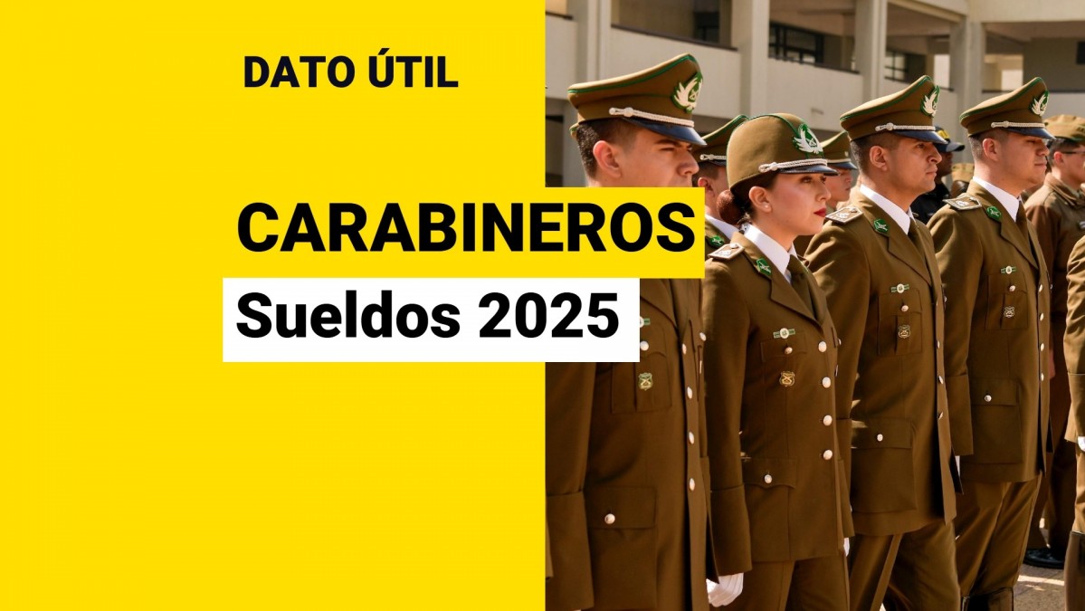 ¿Cuánto gana un carabinero recién egresado? Conoce los sueldos según su grado en la institución