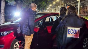 Dos hombres son baleados al interior de un auto en San Joaquín