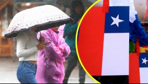 Lluvias y vientos de hasta 60 km/h este fin de semana largo de Fiestas Patrias: Revisa las zonas en que caerían precipitaciones