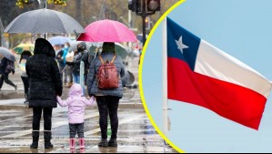 Dos sistemas frontales dejarán lluvias en 11 regiones desde el 18 de septiembre en Fiestas Patrias