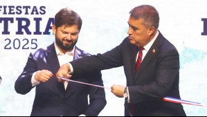 Pifias a Boric y tensión con Desbordes: Lo que dejó la polémica inauguración de las fondas en Parque O'Higgins