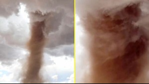 Impactante tornado de color café causó conmoción en Estados Unidos