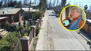 'Se llevó todo el sueldo de mi pensión': Mujer pidió agua en una casa y aprovechó de asaltar a una adulta mayor en Lampa