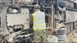 Volcamiento de bus en Copiapó: Confirman menor de edad entre los fallecidos y apuntan a densa neblina como causa del accidente