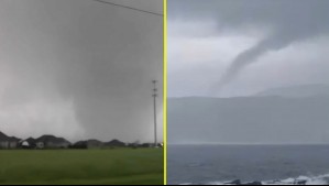 ¿Cuáles son las diferencias entre un tornado y una tromba marina?