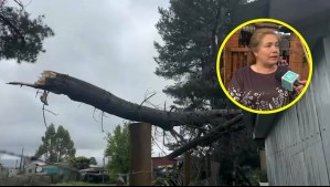 '¡Mamá arranca!': Mujer relata los momentos de terror que vivió en medio del tornado en San Pedro de la Paz