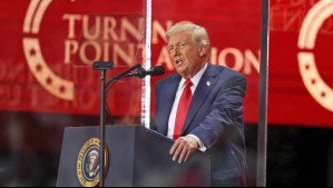 Donald Trump en funeral de Charlie Kirk: 'Nuestro país fue despojado de una de las figuras más brillantes de nuestra época'