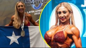 ¡Oro para Chile! Nicole Moreno se coronó bicampeona en prestigioso torneo de fisicoculturismo internacional