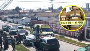 'Yo sé cómo matar, puedo cortar cabezas': Hombre amenazó a una joven en una plaza y terminó baleado por Carabineros