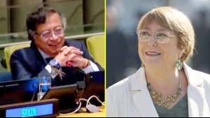 'Los chilenos son más disciplinados, nosotros bailamos mejor': El dicho de Petro en apoyo a Bachelet que sacó aplausos en la ONU