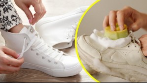 ¿Cómo limpiar las zapatillas blancas? Los ingredientes y el paso a paso para dejarlas como nuevas