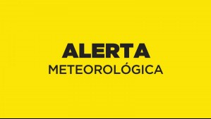 Sistema frontal este fin de semana: Hay alerta en una región de la zona sur por 'precipitaciones moderadas a fuertes'