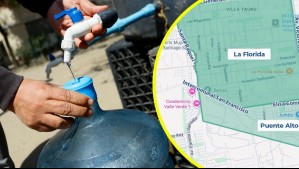 Anuncian corte de agua para este fin de semana en dos comunas de la RM: ¿Dónde y a qué hora será?