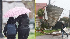 Por vientos de hasta 100 km/h y lluvias de 111 mm: Emiten dos avisos meteorológicos para la región de Magallanes