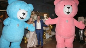 'Explotamos de felicidad': Rocío Marengo reveló sexo de su bebé con apoteósica fiesta con osos gigantes y fuegos artificiales