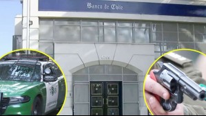 Guardias de banco frustran con disparos violento robo contra cliente en sucursal de Cerrillos