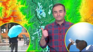 Hasta 30°C el norte norte y la zona central, y lluvias en el sur: Revisa el pronóstico de Alejandro Sepúlveda para este miércoles