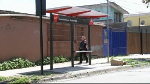 Instalan nuevo paradero 'fantasma' en San Bernardo por el cual no pasan buses